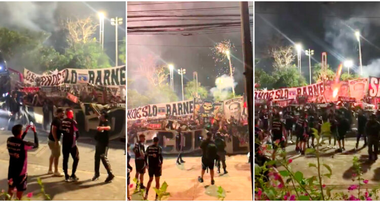 Reportan que Alan Saldivia resulta lesionado con pirotecnia de hinchas de Colo Colo en Brasil