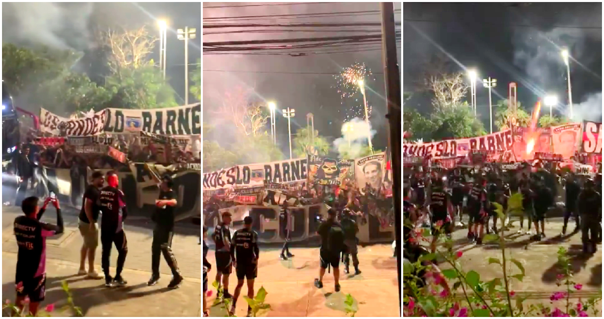 Reportan que Alan Saldivia resulta lesionado con pirotecnia de hinchas de Colo Colo en Brasil
