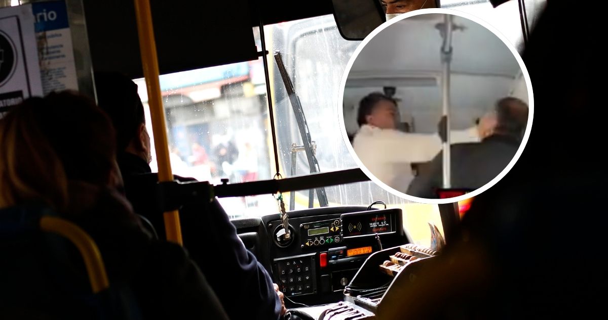 Riña de conductor de auto con micrero en Viña del Mar