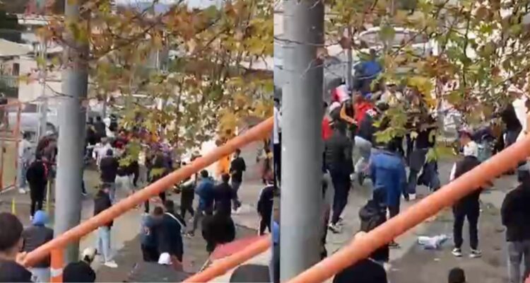 Partido amateur termina en batalla campal y con un hombre baleado en Talcahuano