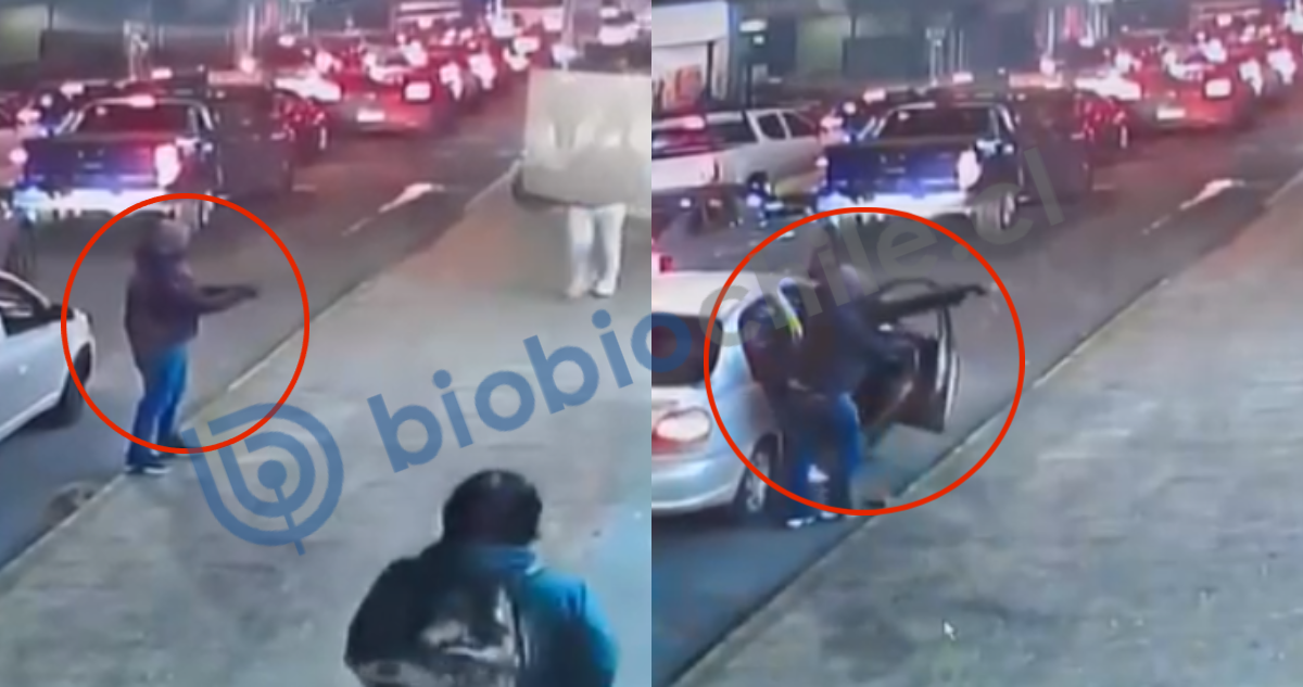 Robo a mall chino en Temuco