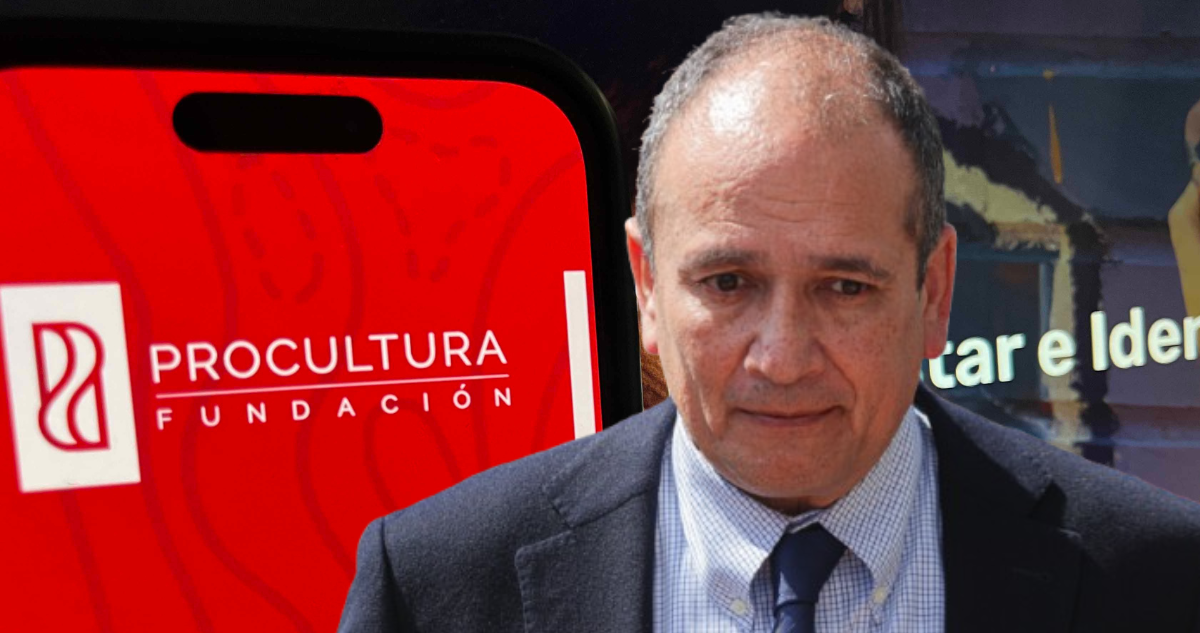 Imagen del exgobernador Rodrigo Díaz con fondo de ProCultura