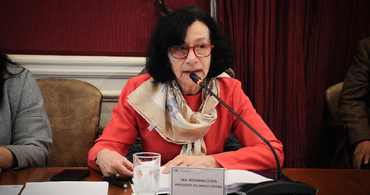 ¿Cuándo baja la tasa? Presidenta del Banco Central advierte de no ir “muy rápido o muy lento”
