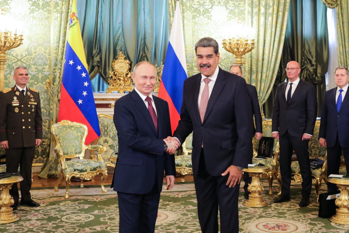 Vladimir Putin y Nicolás Maduro
