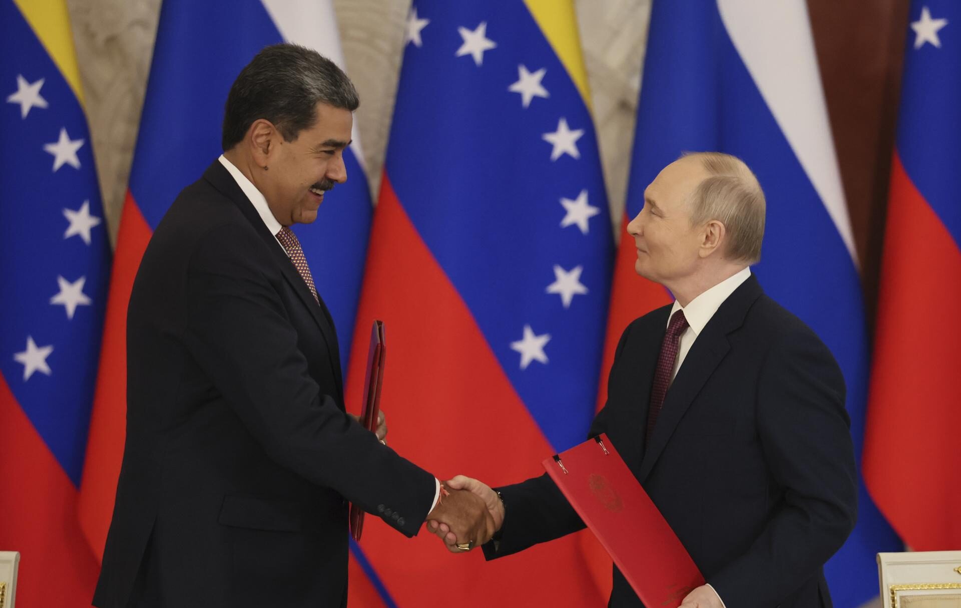 Nicolás Maduro y Vladimir Putin