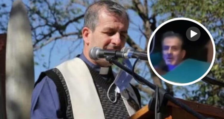 El sacerdote Sergio Romero fue grabado ofreciendo sexo oral a un camionero en Argentina