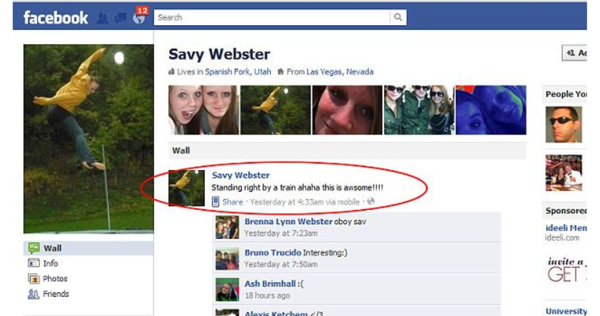 Publicación de Facebook