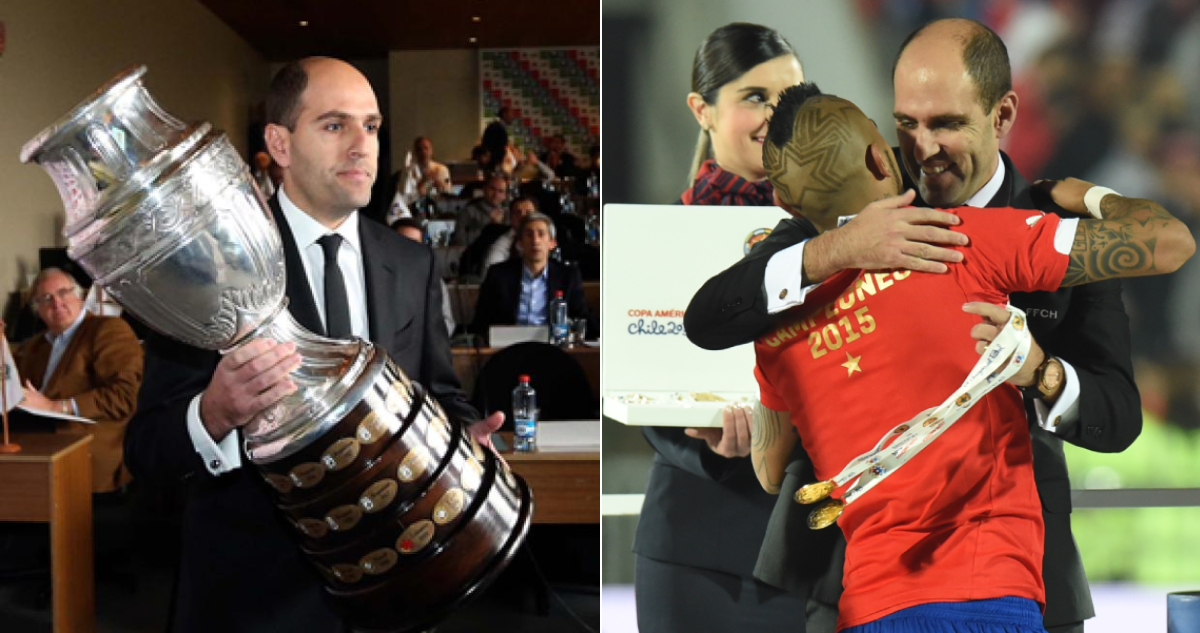 La avivada de Sergio Jadue para organizar la Copa América 2015.