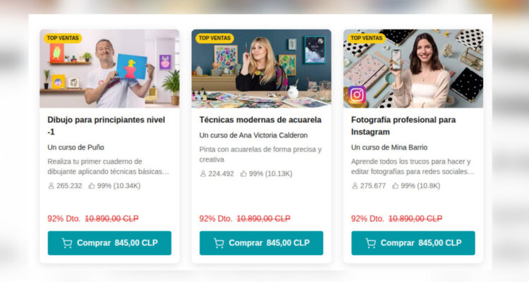 Sernac alerta por plataforma que oferta cursos por menos de mil pesos, pero activa cobro por $170 mil