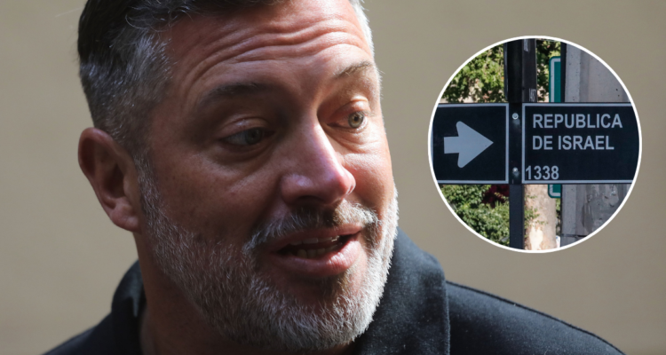 Sichel revela que 74% de vecinos de calle República de Israel rechazan cambio de nombre en Ñuñoa