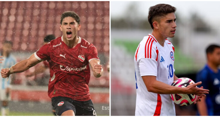 Simón Pinto en Independiente y en La Roja Sub 20