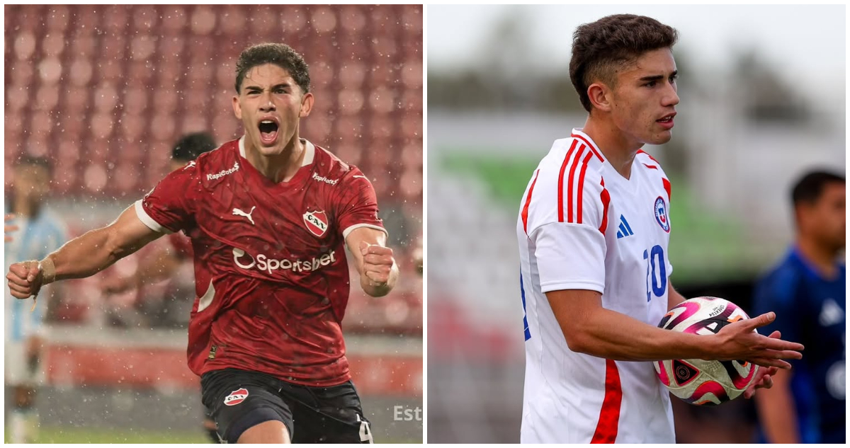 Simón Pinto en Independiente y en La Roja Sub 20