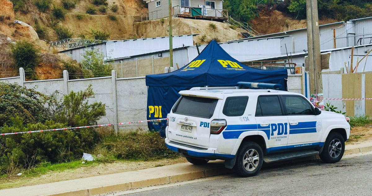 Investigan hallazgo de cuerpo de un adulto mayor sobre matorrales en Quilpué