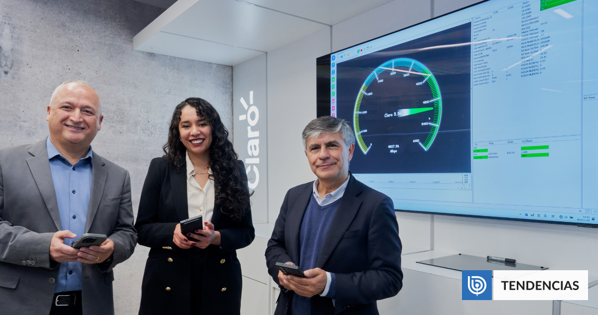 Claro realiza exitosa prueba de Internet móvil que supera cinco veces la velocidad del actual 5G