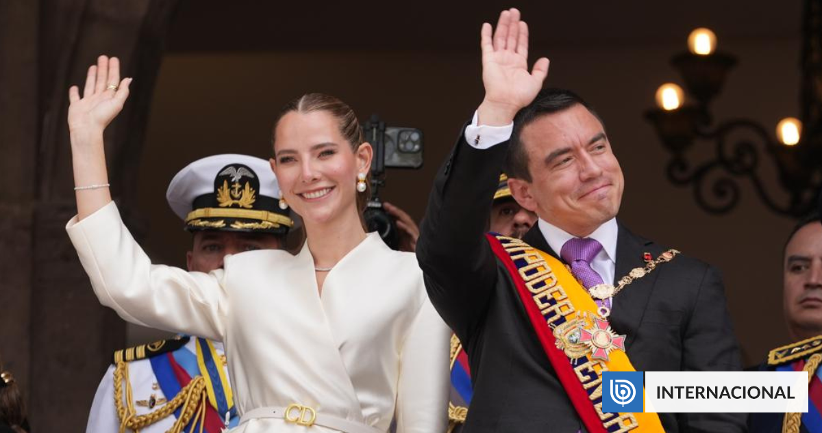 Daniel Noboa jura como presidente de Ecuador para el periodo 2025-2029 | Internacional | BioBioChile