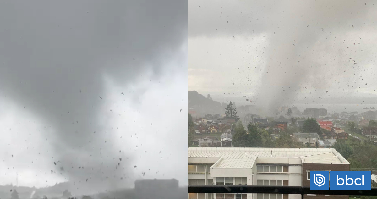 Chile: Un país con historia de tornados
