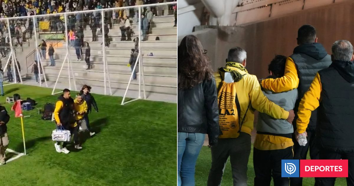 Suspenden partido La Calera-San Luis tras incidentes violentos entre hinchas