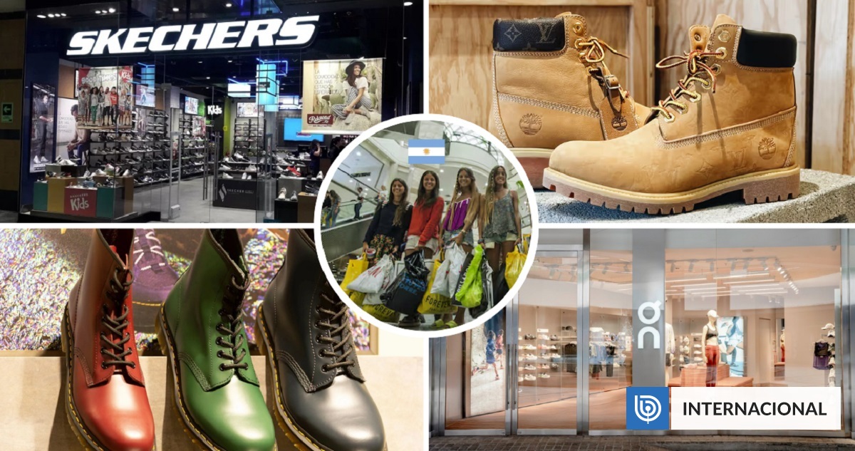 Argentina celebra llegada de zapatillas importadas, marcas conocidas en Chile