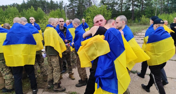 Liberación de soldados ucranianos