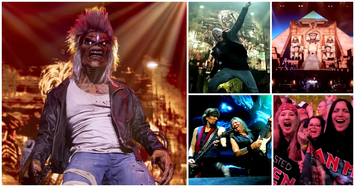 Sólo se permiten clásicos: Iron Maiden arranca gira con canciones que no se escuchaban hace 20 años