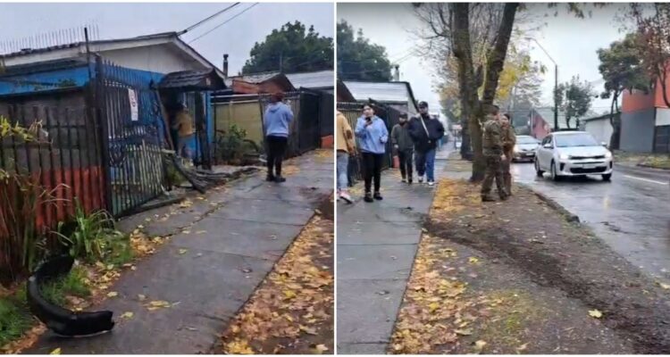 Sujetos atacan a disparos auto en medio de taco en Los Ángeles