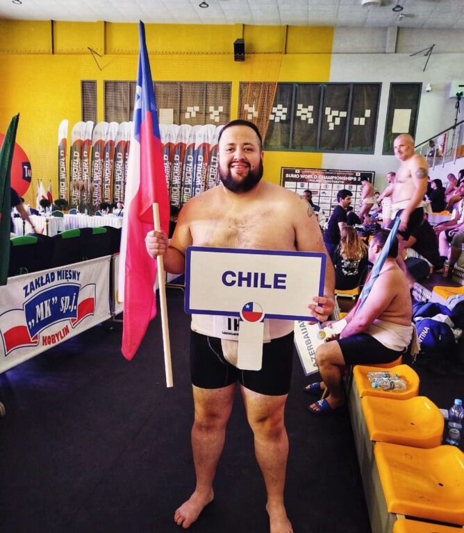 Felipe Castro en su primer Mundial de Sumo - Polonia 2024