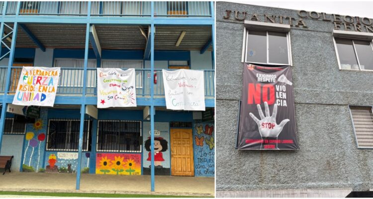 Suspensión de clases por violencia de estudiantes a profesores