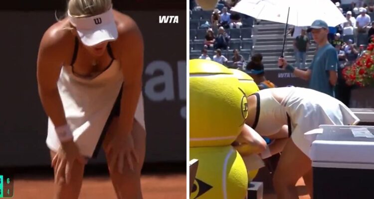 Peyton Stearns vomitó tras épico triunfo en Masters de Roma.