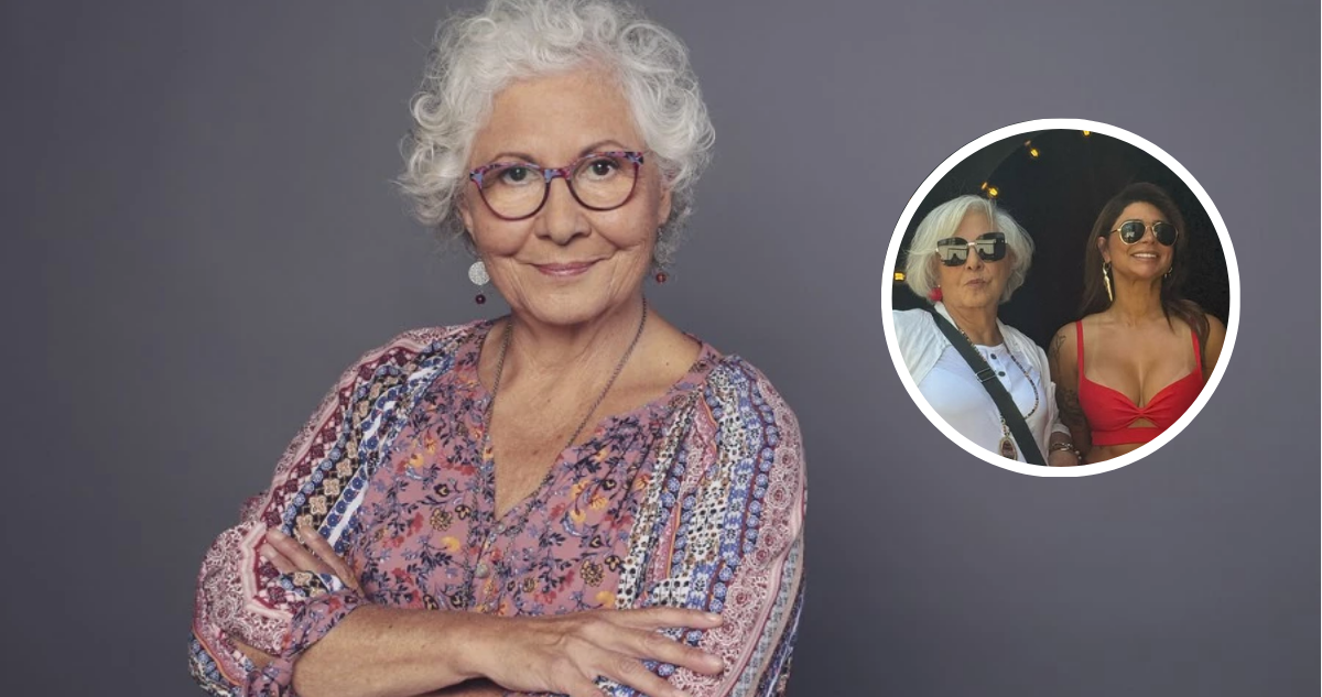Teresita Reyes junto a Antonella Ríos en referencia a cáncer mandibular que sufre
