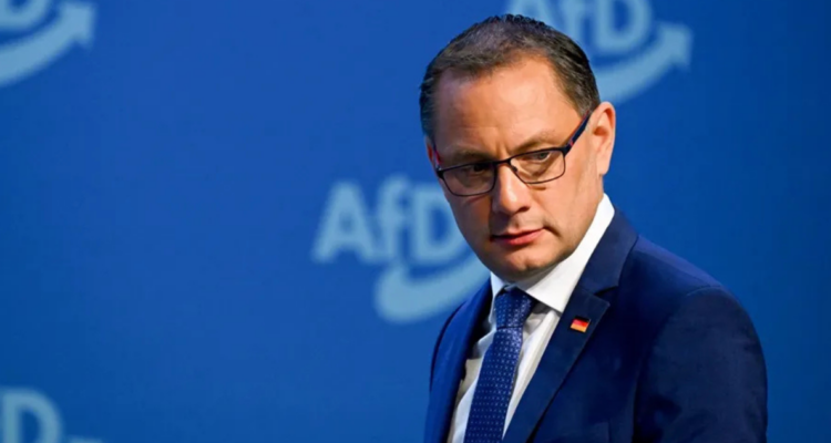 El co-presidente de Alternativa por Alemania (AfD), Tino Chrupalla