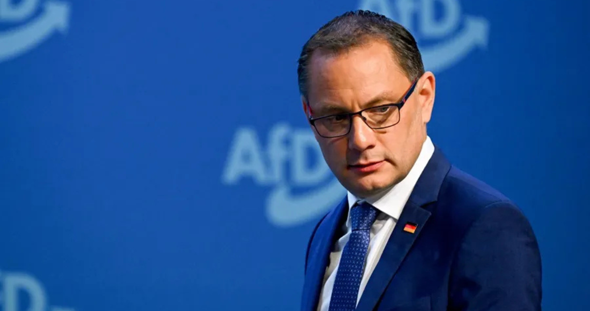 El co-presidente de Alternativa por Alemania (AfD), Tino Chrupalla