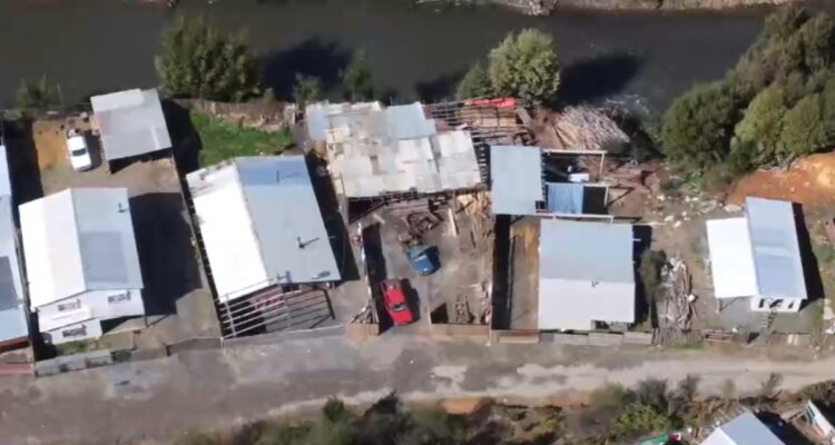 Toma de terrenos en Curanilahue