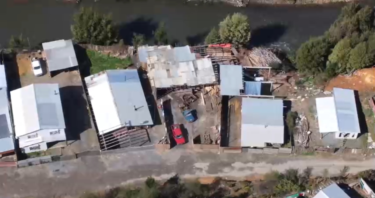Toma de terrenos en Curanilahue