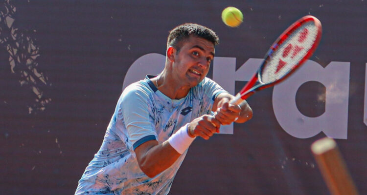 Tomás Barrios en el Challenger de Concepción