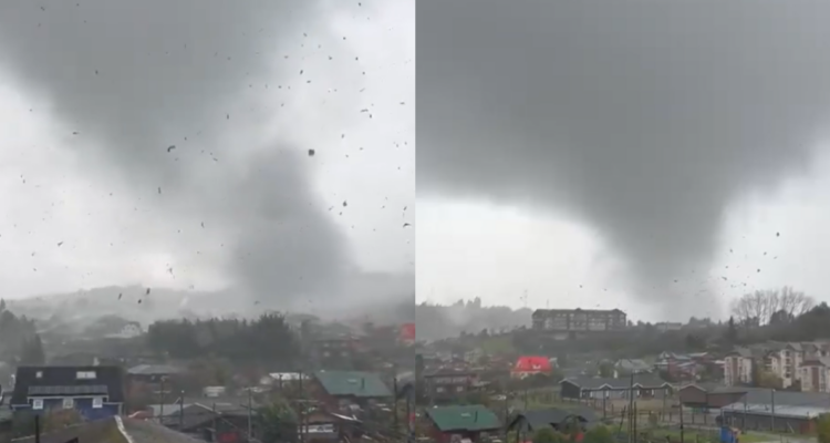 ¿Podría producirse un tornado en Santiago? Qué dicen los expertos y la historia