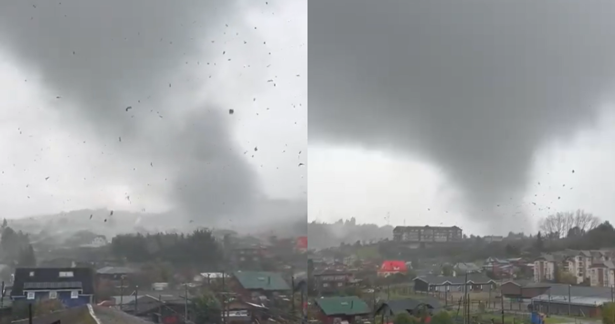 ¿Podría producirse un tornado en Santiago? Qué dicen los expertos y la historia