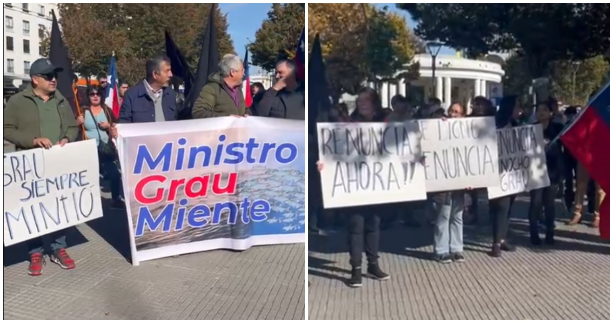 Trabajadores de la pesca industrial protestaron contra fraccionamiento