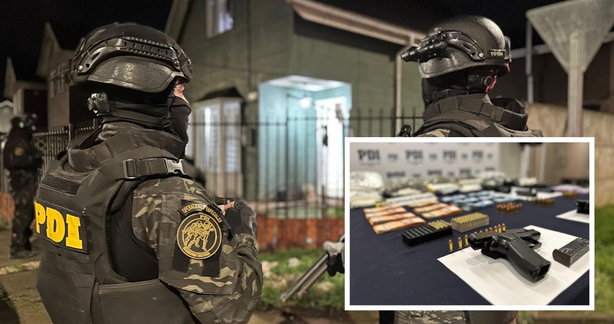PDI desbarata organización criminal de venezolanos presuntamente vinculada al Tren de Aragua en Osorno