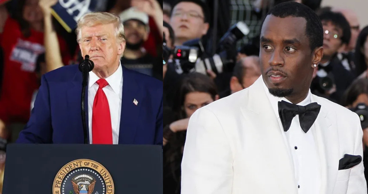 Trump no descarta la posibilidad de indultar a Diddy Combs mientras habla de su pasada amistad
