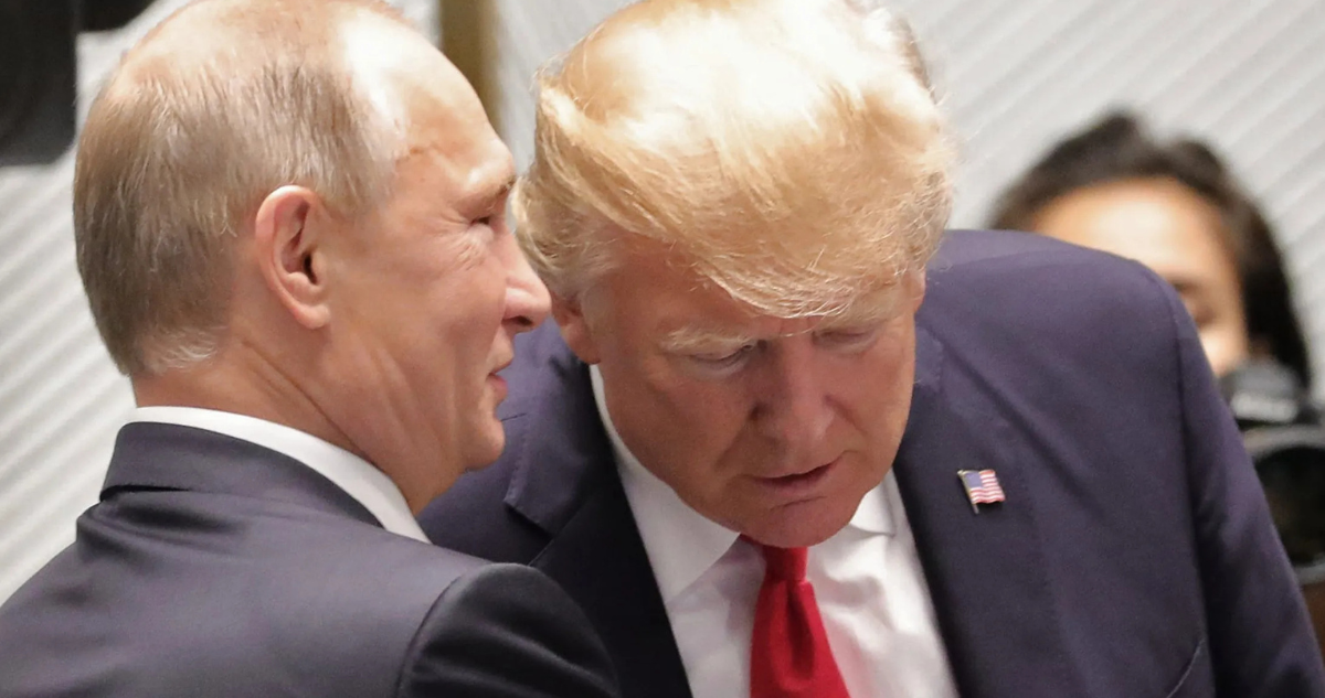 Imagen de archivo de Vladimir Putin y Donald Trump