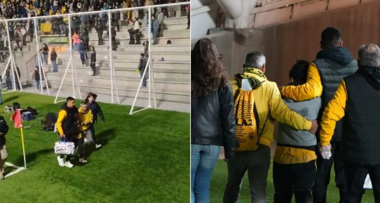 Incidentes en el La Calera-San Luis obligan a suspender el partido