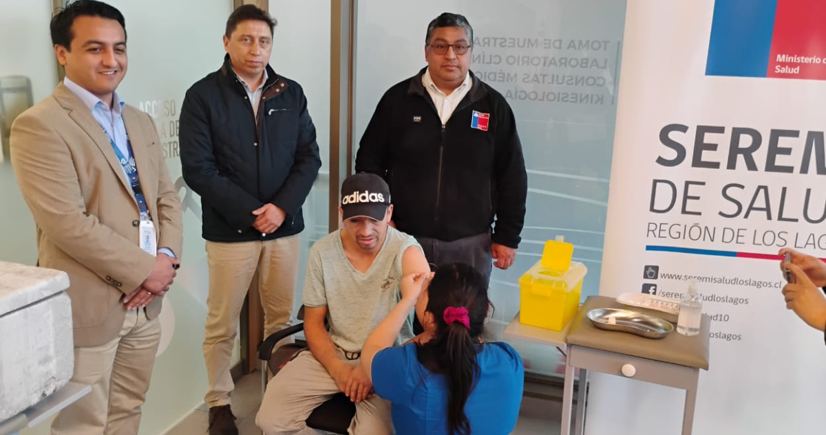 Campaña de vacunación en Osorno