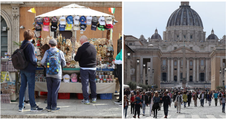 En Roma reportan gran racha económica tras deceso de Francisco, cónclave y elección del papa León XIV