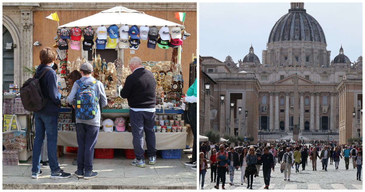 En Roma reportan gran racha económica tras deceso de Francisco, cónclave y elección del papa León XIV
