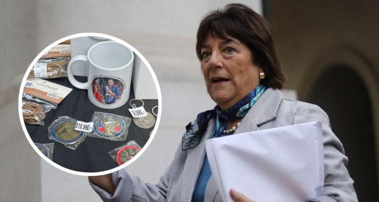 Delpiano cuestionó venta de artículos con el rostro del dictador Pinochet en la Escuela Militar