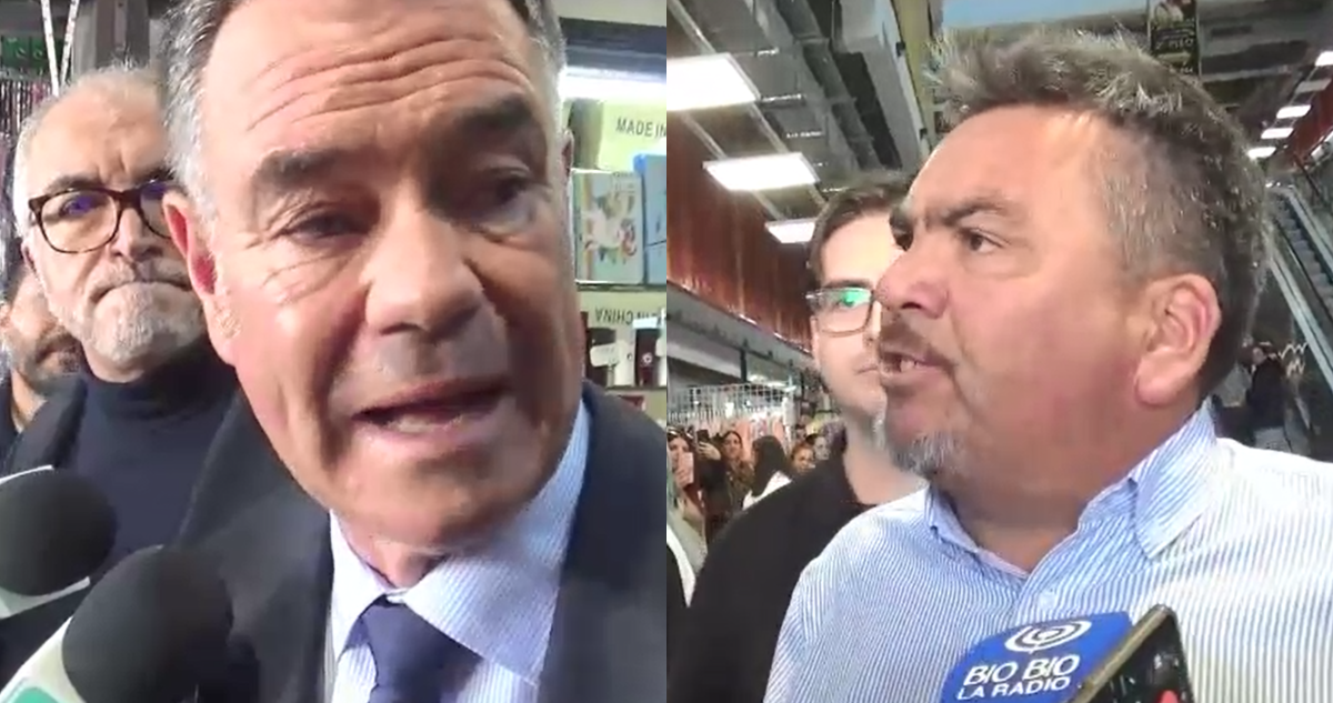 VIDEO | En conflicto terminó recorrido del senador Ossandón en el barrio Meiggs