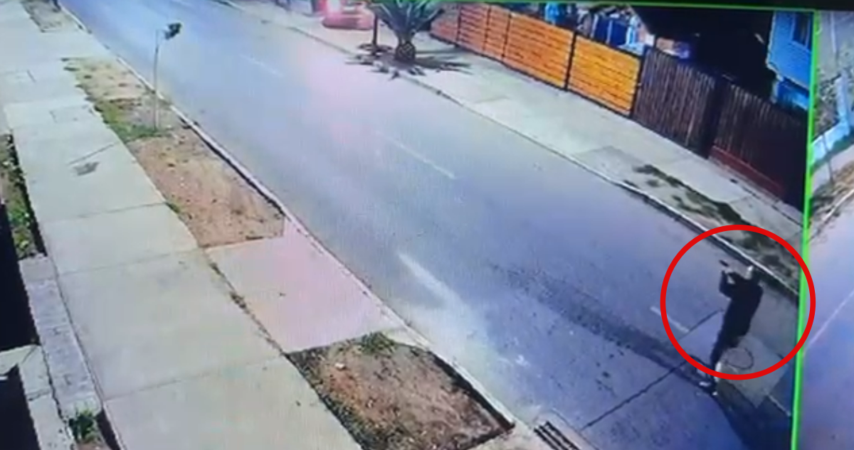 Video muestra cómo carabinero frustró a tiros encerrona en su contra: un delincuente murió