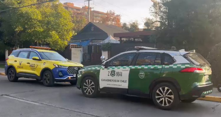 Capturan a dos sujetos por violento asalto armado a trabajadores frente a casa de cambio en Vitacura