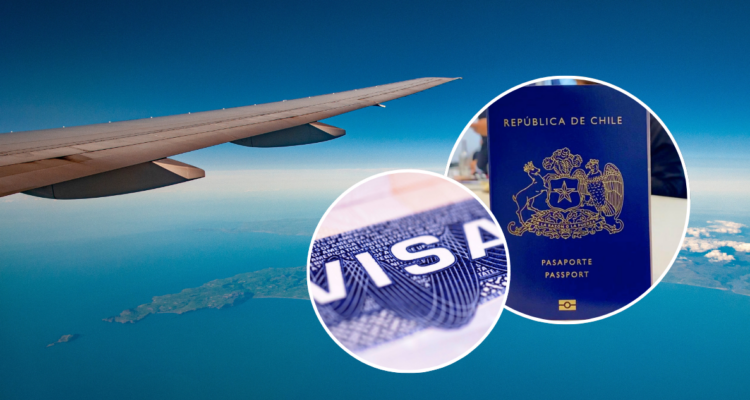 Si tienes pasaporte chileno: los países con los que debes tramitar una Visa antes de viajar