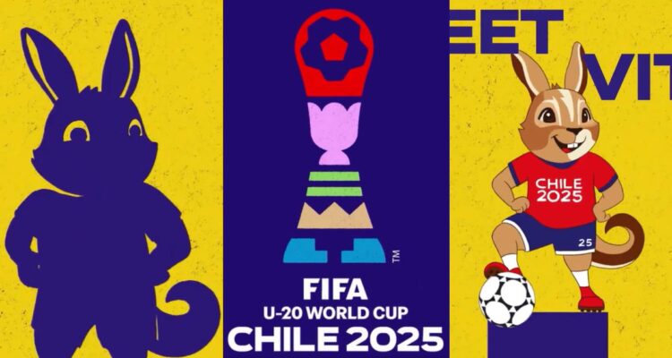 Vito la vizcacha es la mascota oficial del Mundial Sub 20 de Chile 2025.